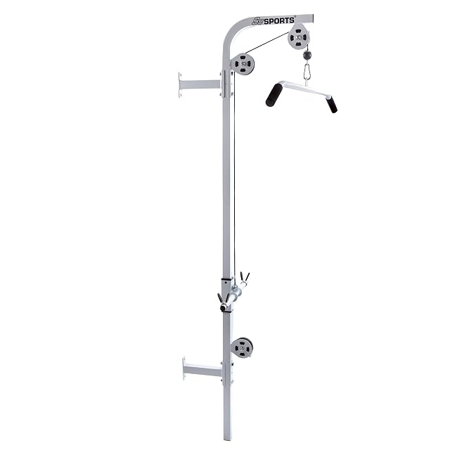 Jalón al pecho de pared ScSPORTS con barra de dorsales y barra de tríceps