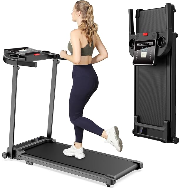 Cinta de andar plegable Zeporix en acero Q235 y ABS con banda antideslizante